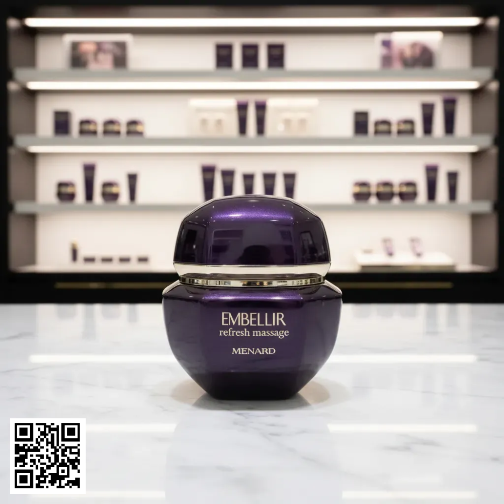 Kem Tẩy Trang Và Hỗ Trợ Ngừa Lão Hóa Menard Embellir Refresh Massage 160g