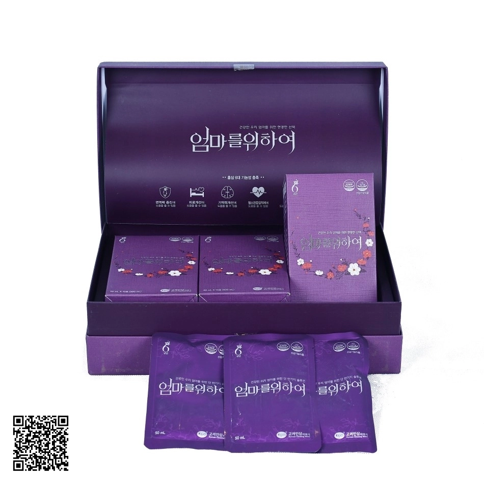 Nước Hồng Sâm KGS Dành Cho Nữ Giới Cao Cấp 30 Gói