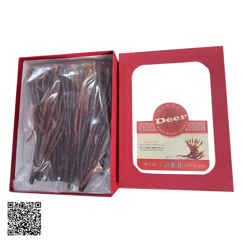 Nấm Linh Chi Sừng Hươu Hàn Quốc Deer Horn Reishis Từ Hàn Quốc 500g