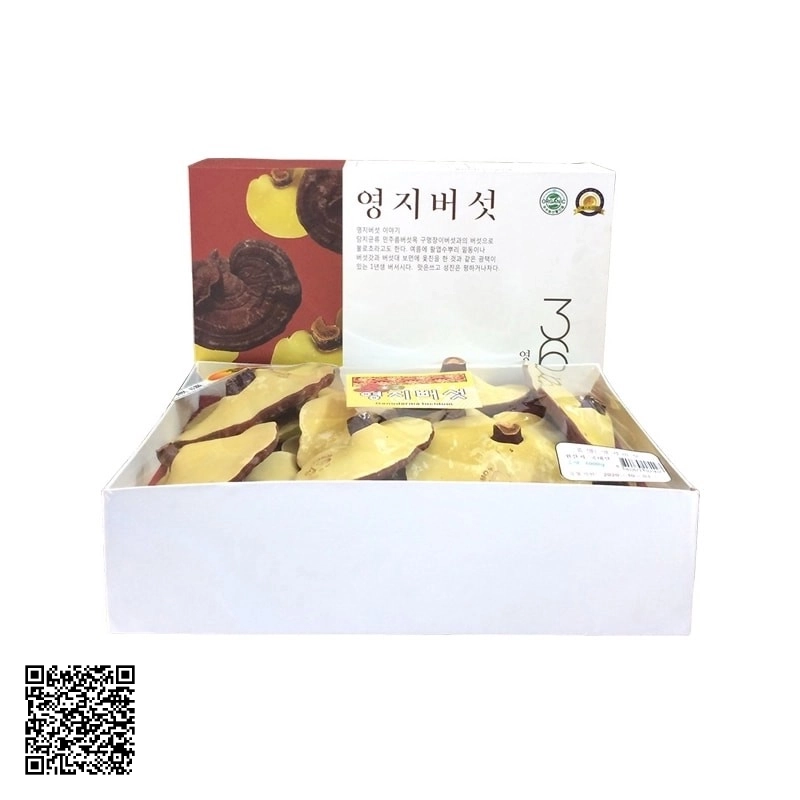 Nấm Linh Chi Vàng Thiên Nhiên 365 Thượng Hạng Từ Hàn Quốc 1kg
