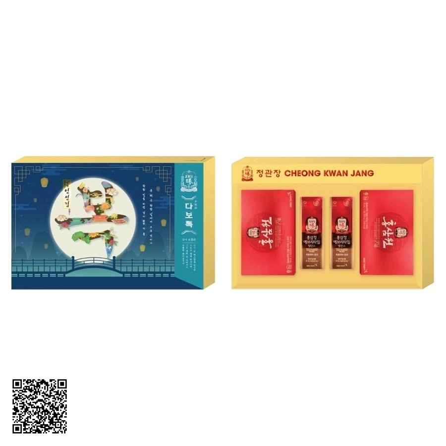 Hộp Quà Tặng Hồng Sâm Cao Cấp KGC Dạ Nguyệt Sum Vầy Từ Hàn Quốc