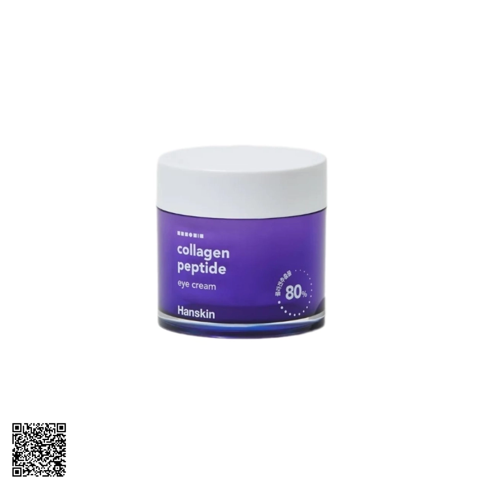 Kem Dưỡng Mắt Hanskin Collagen Peptide Eye Cream Từ Hàn Quốc 80ml