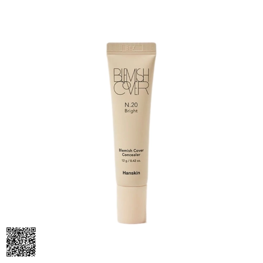 Kem che khuyết điểm Hanskin Blemish Cover Concealer Bright Từ Hàn Quốc 12g