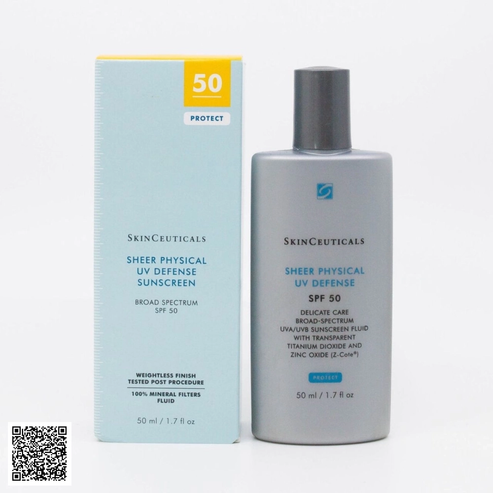 Kem Chống Nắng Vật Lí SkinCeuticals Sheer Mineral UV Defense Sunscreen SPF50 Từ Mỹ 50ml