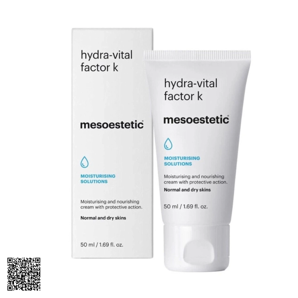 Kem Dưỡng Ẩm Mesoestetic Hydra Vital Factor K Moisturizing Solutions Từ Tây Ban Nha 50ml