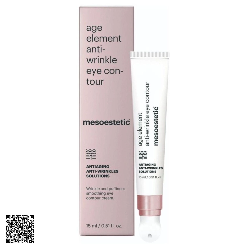 Kem Giảm Nhăn Vùng Mắt Mesoestetic Age Element Anti-Wrinkle Eye Contour Từ Tây Ban Nha 15ml