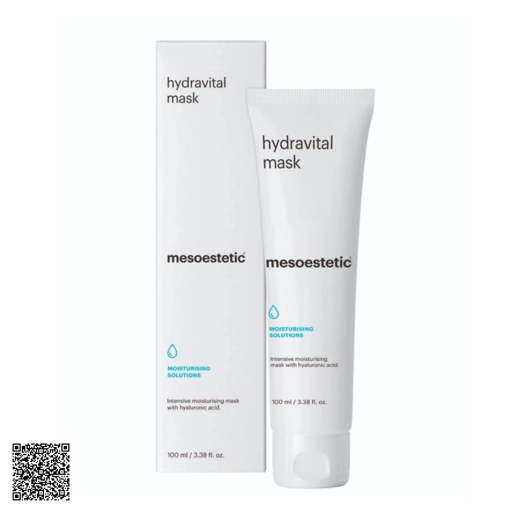 Mặt Nạ Dưỡng Ẩm Phục Hồi Da Mesoestetic Moisturizing Solutions Hydra Vital Mask Từ Tây Ban Nha 100ml