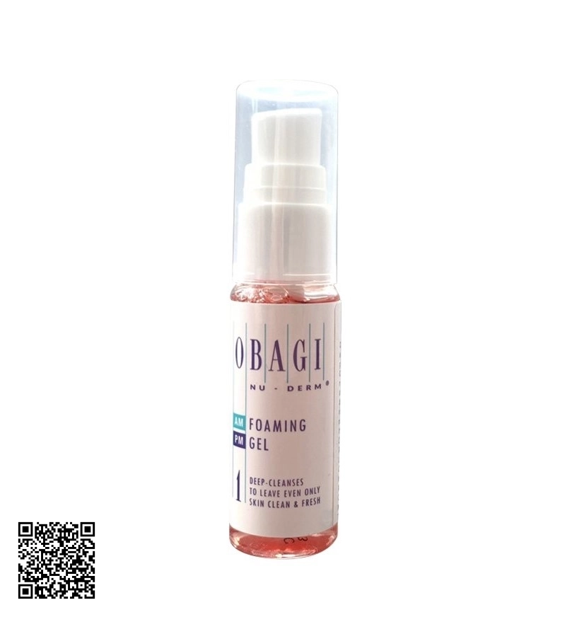 Sữa Rửa Mặt Obagi Nu-derm Foaming Gel Từ Mỹ 20ml