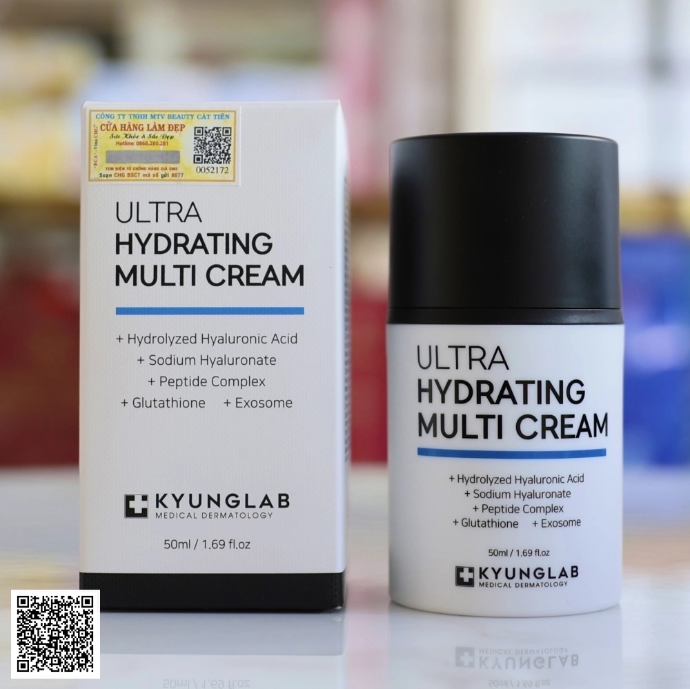 Kem Dưỡng Ẩm, Phục Hồi Tổn Thương Da KyungLab Ultra Hydrating Multi Cream Từ Hàn Quốc 50ml