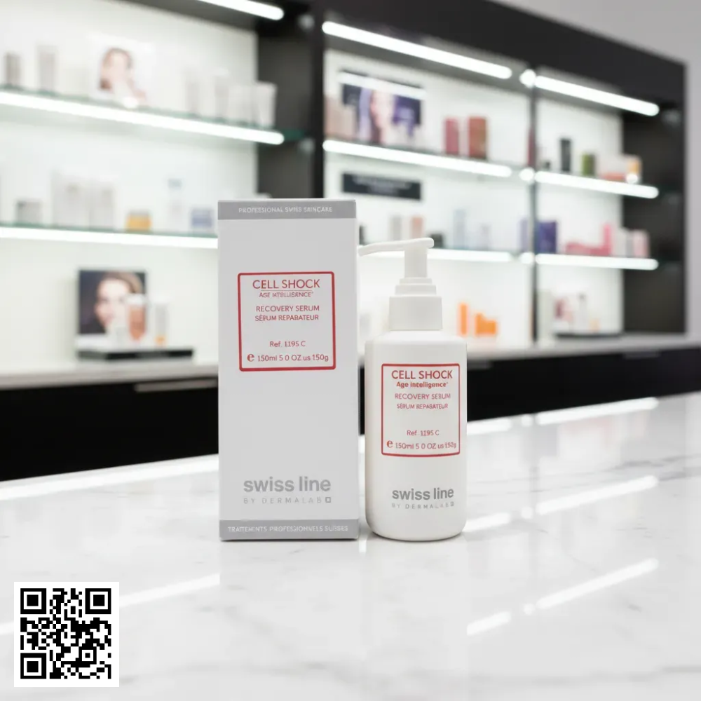 Tế Bào Hỗ Trợ Ngừa Lão Hóa Phục Hồi Tế Bào Swissline Cell Shock Age Intelligence Recovery Serum Từ Thuỵ Sĩ 150ml