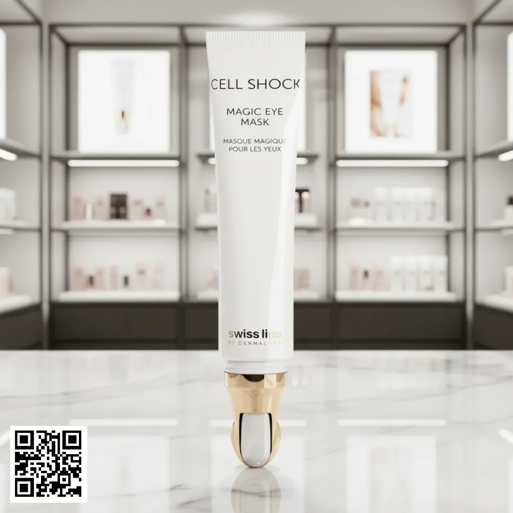 Mặt Nạ Hỗ Trợ Ngừa Lão Hóa Da Vùng Mắt Swissline Cell Shock Magic Eye Mask Từ Thuỵ Sĩ 20ml