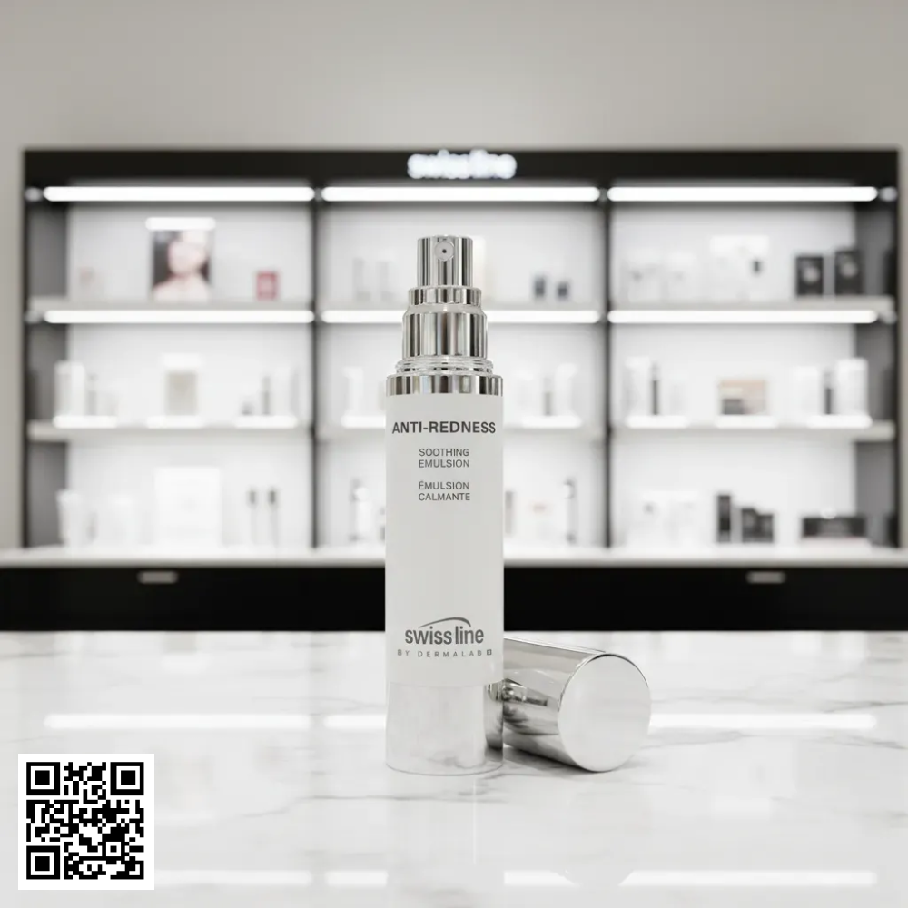 Nhũ Tương Giảm Đỏ Dịu Da Dị Ứng Swissline Anti-Redness Soothing Emulsion Từ Thuỵ Sĩ 50ml