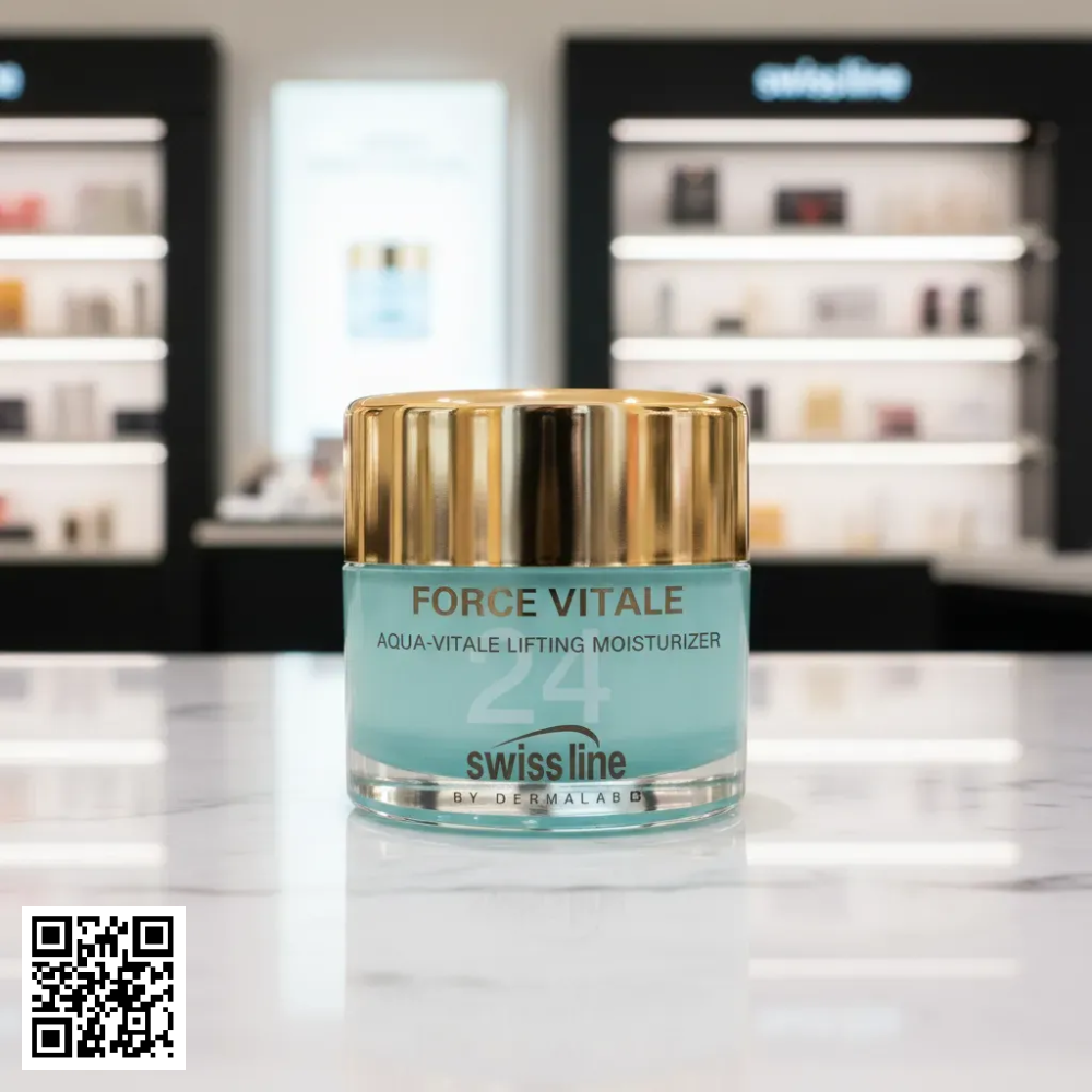 Kem Dưỡng Ẩm Hỗ Trợ Ngừa Lão Hóa Swissline Force Vitale Aqua-Vitale Lifting Moisturizer Từ Thuỵ Sĩ 50ml