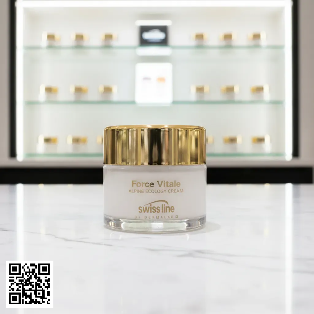 Kem Dưỡng Ẩm Cho Da Khô Swissline Force Vitale Alpine Ecology Rich Cream Từ Thuỵ Sĩ 50ml