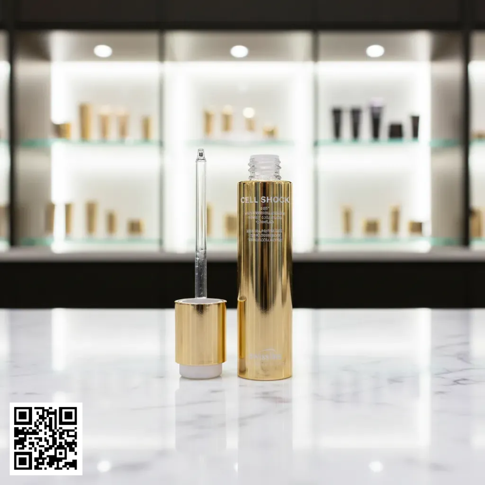 Huyết Thanh Xóa Nhăn Swissline Cell Shock Anti-Wrinkle Serum Triple - Collagen Complex Từ Thuỵ Sĩ 10ml