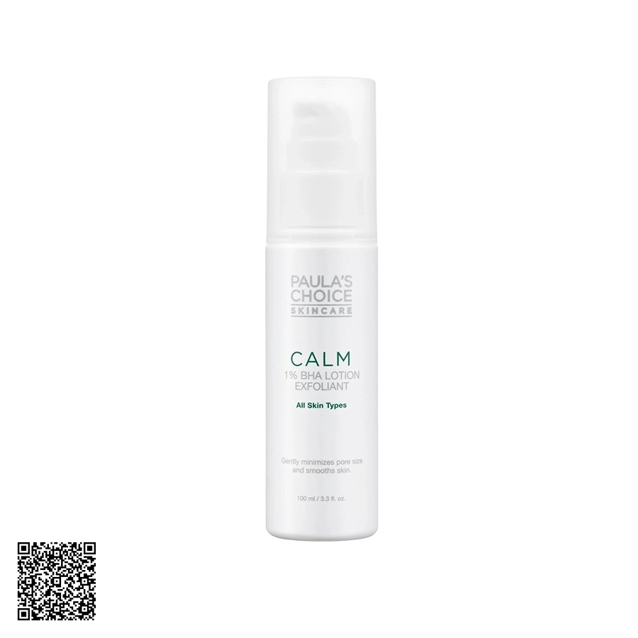 Kem Tẩy Tế Bào Chết Dịu Nhẹ Paula’s Choice Calm 1% BHA Lotion Exfoliant Từ Mỹ 100ml
