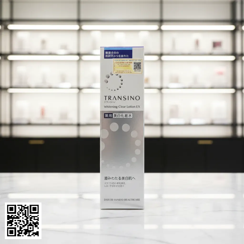 Nước Hoa Hồng Dưỡng Trắng Da Transino Whitening Clear Lotion EX Từ Nhật Bản 150ml (Cty)