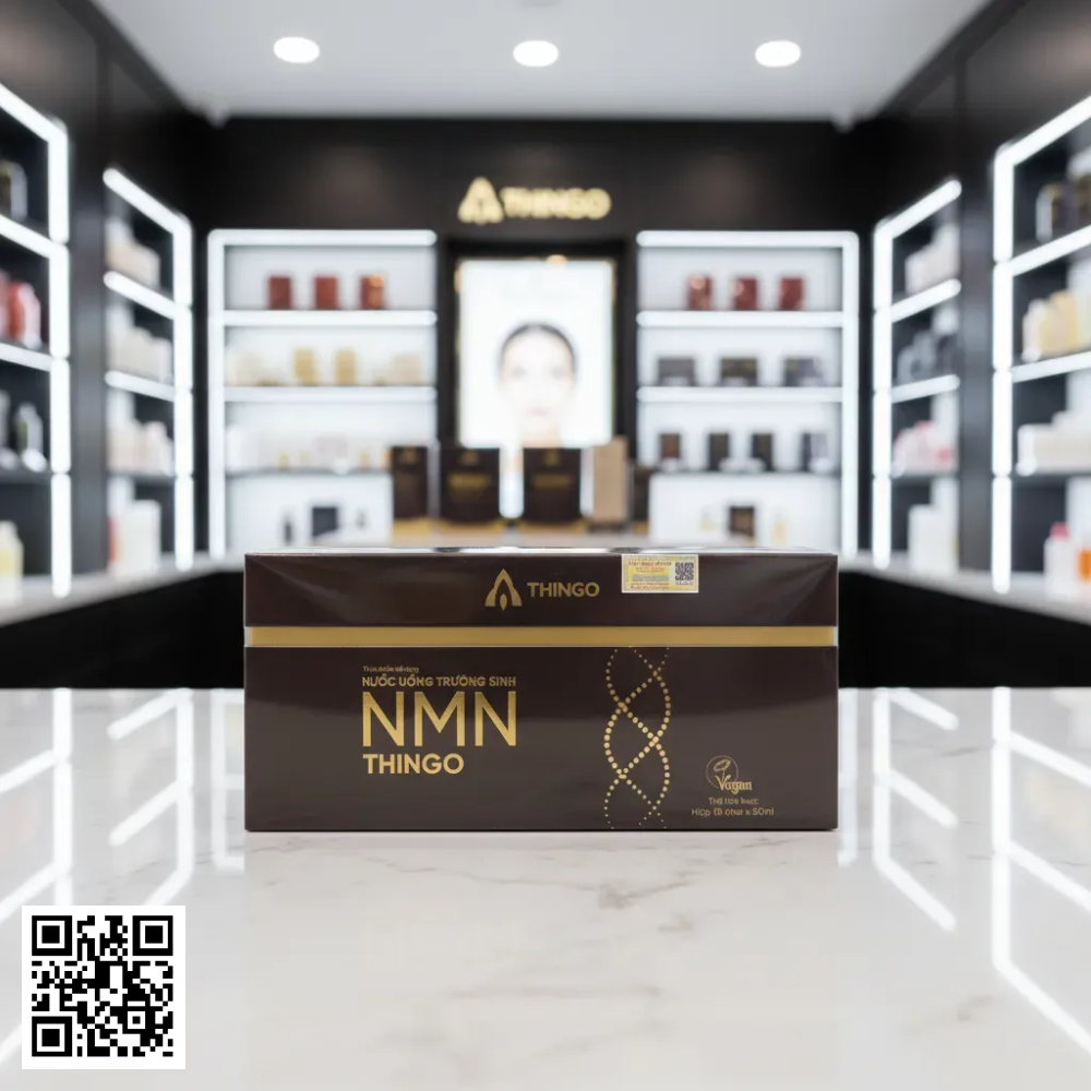 Nước Uống Trẻ Hoá NMN Thingo Hộp 10 Chai