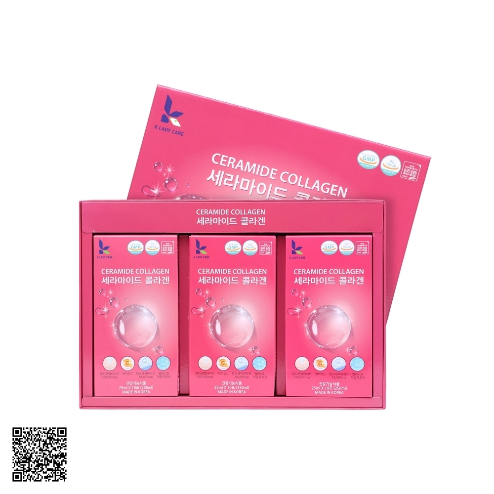 Nước Uống Trẻ Hóa, Đẹp Da Collagen Ceramide Hộp 30 Gói