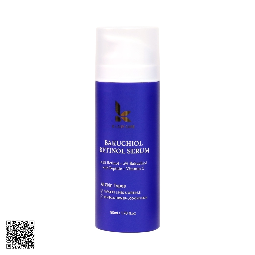 Tinh Chất Hỗ Trợ Ngừa Lão Hóa Bakuchiol Retinol Serum Từ Hàn Quốc 50ml