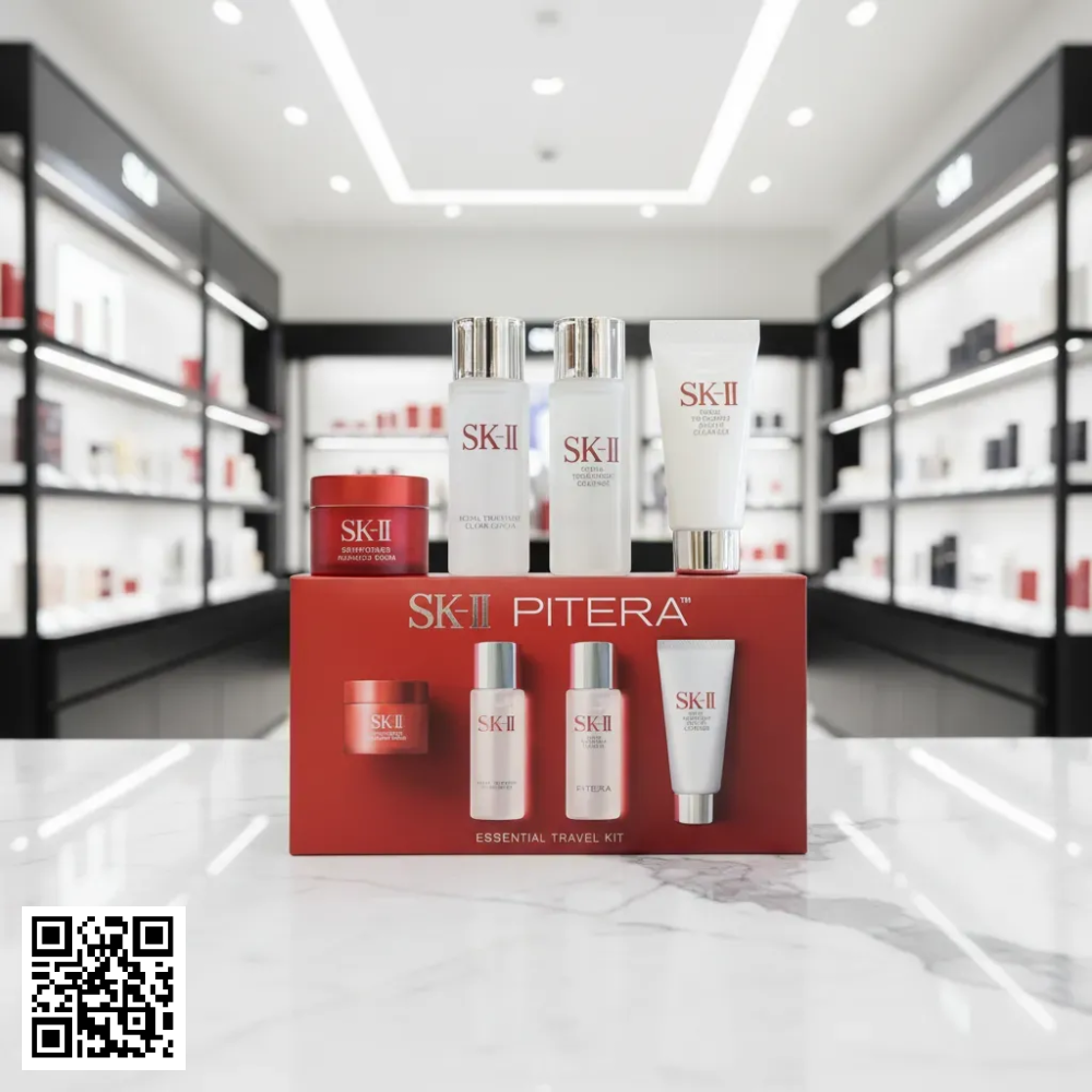 Bộ Dưỡng Da Mini SK-II Pitera Essential Travel Kit Từ Nhật Bản