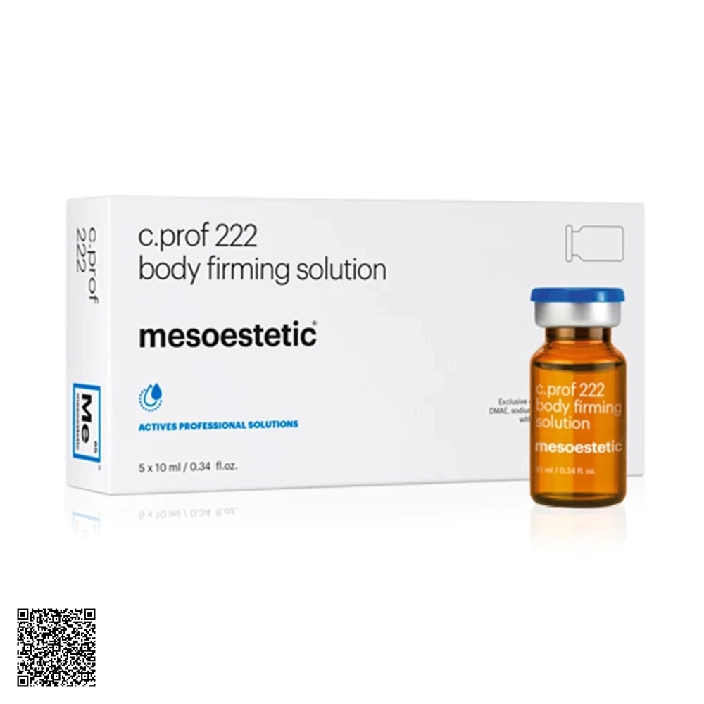 Dung Dịch Làm Săn Chắc Cơ Thể Mesoestetic C.Prof 222 Body Firming Solution Từ Tây Ban Nha (5 Lọ x 10ml)