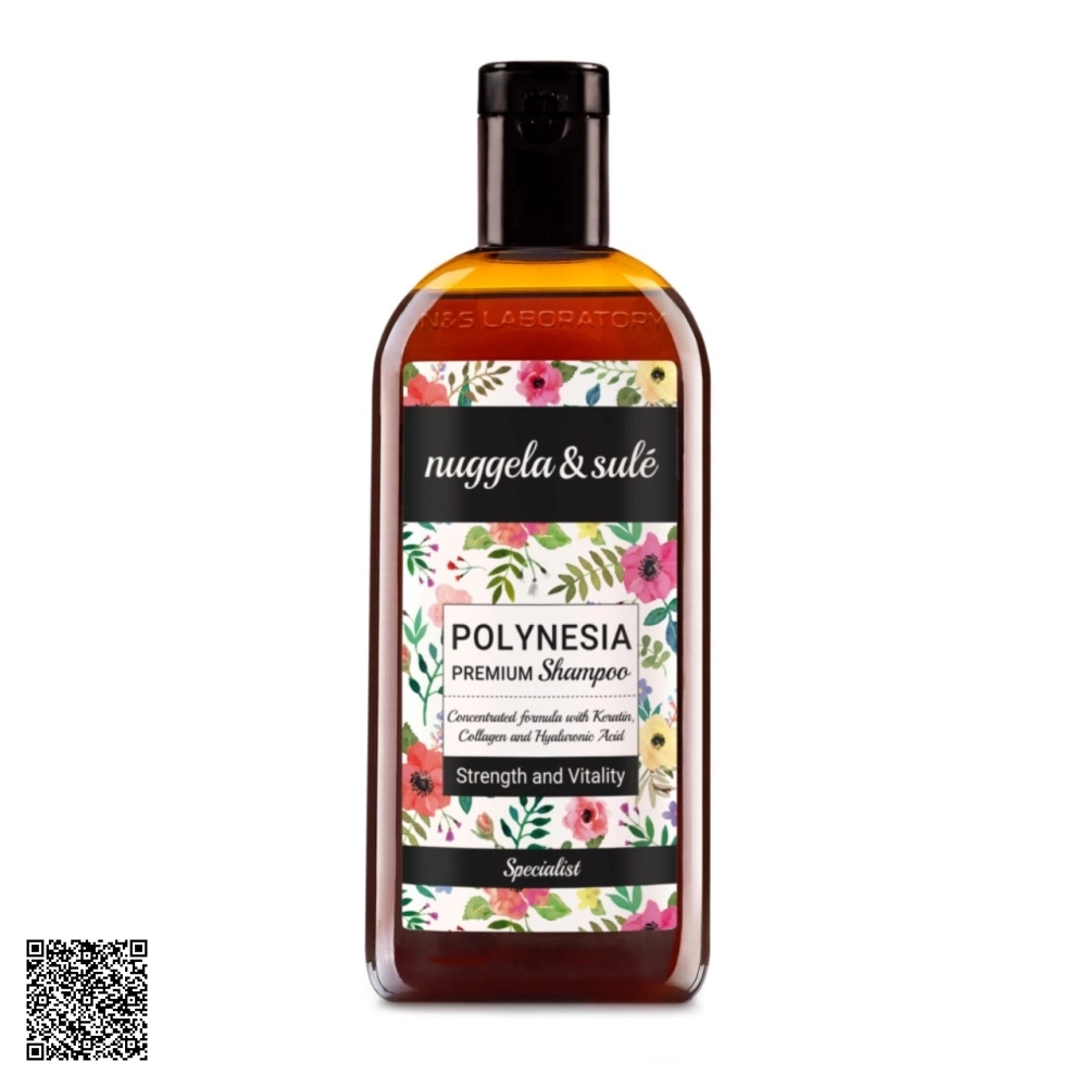 Dầu Gội Tăng Cường Keratin, Phục Hồi Tóc Nuggela & Sule Polynesia Strength And Vitality Premium Shampoo 250ml