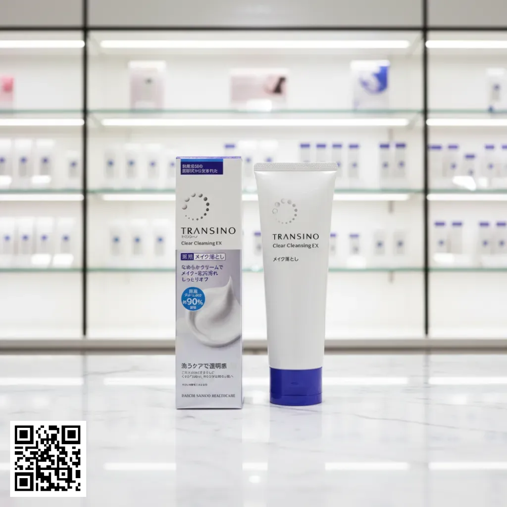 Kem Tẩy Trang Transino Clear Cleansing Ex Từ Nhật Bản 110g