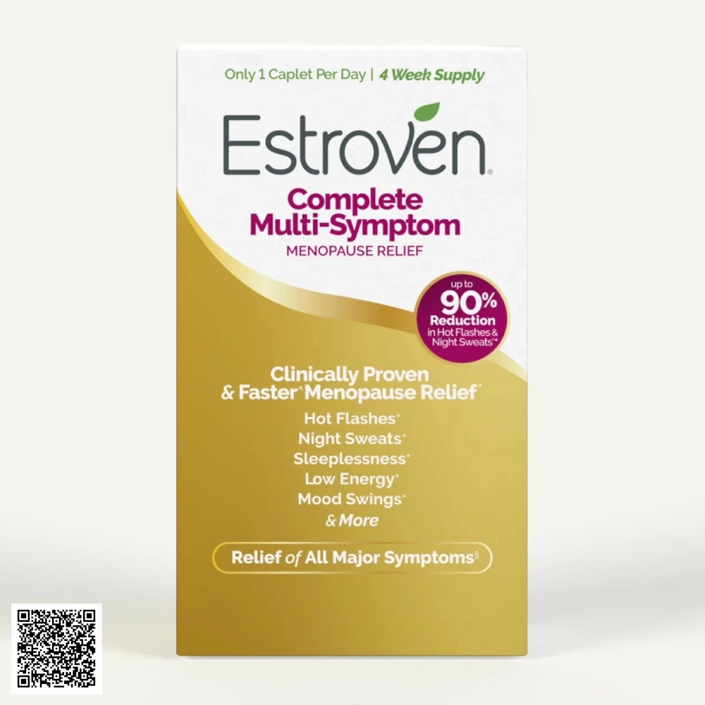 Viên uống cân bằng nội tiết Estroven Complete Multi-Symptom Từ Mỹ 84 Viên