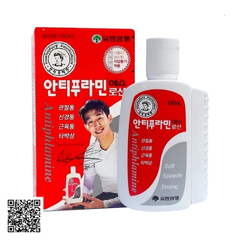 Dầu Xoa Bóp Antiphlamine Lotion Từ Hàn Quốc 100ml