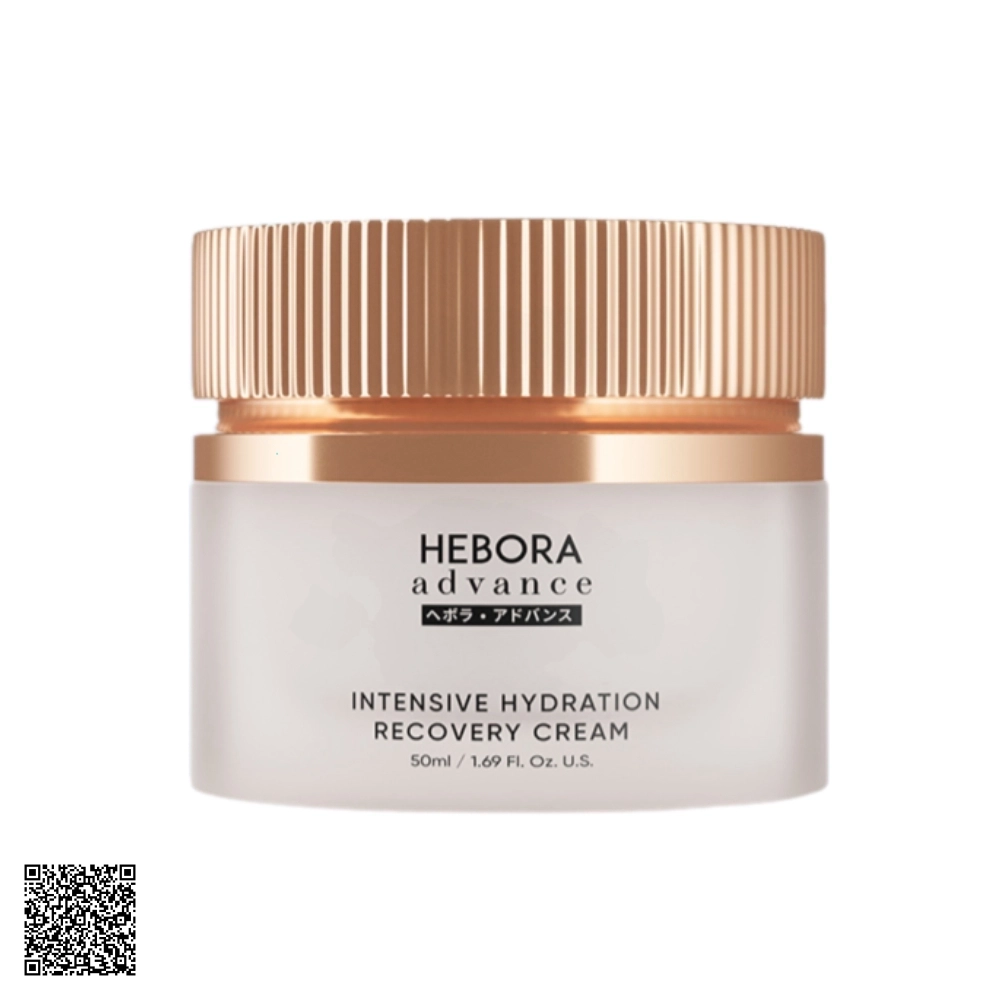 Kem Dưỡng Phục Hồi, Dưỡng Ẩm Và Bảo Vệ Da Hebora Advace Intensive Hydration Recovery Cream Từ Nhật Bản 50ml