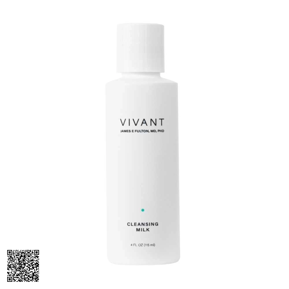 Sữa Rửa Mặt Làm Sạch Nhẹ Dịu Cho Da Nhạy Cảm Vivant Skincare Cleansing Milk 115ml