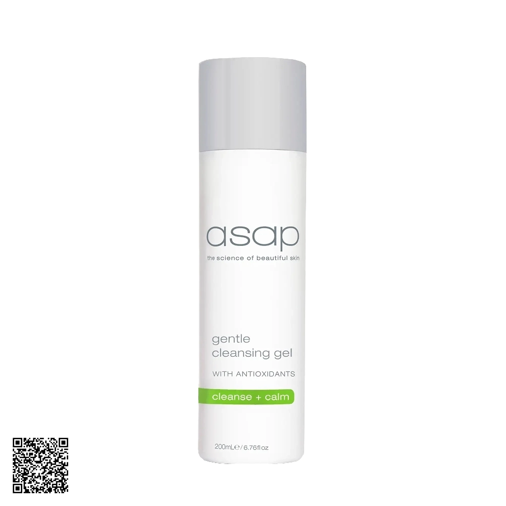 Sữa Rửa Mặt Làm Dịu Da Asap Gentle Cleansing Gel 200ml