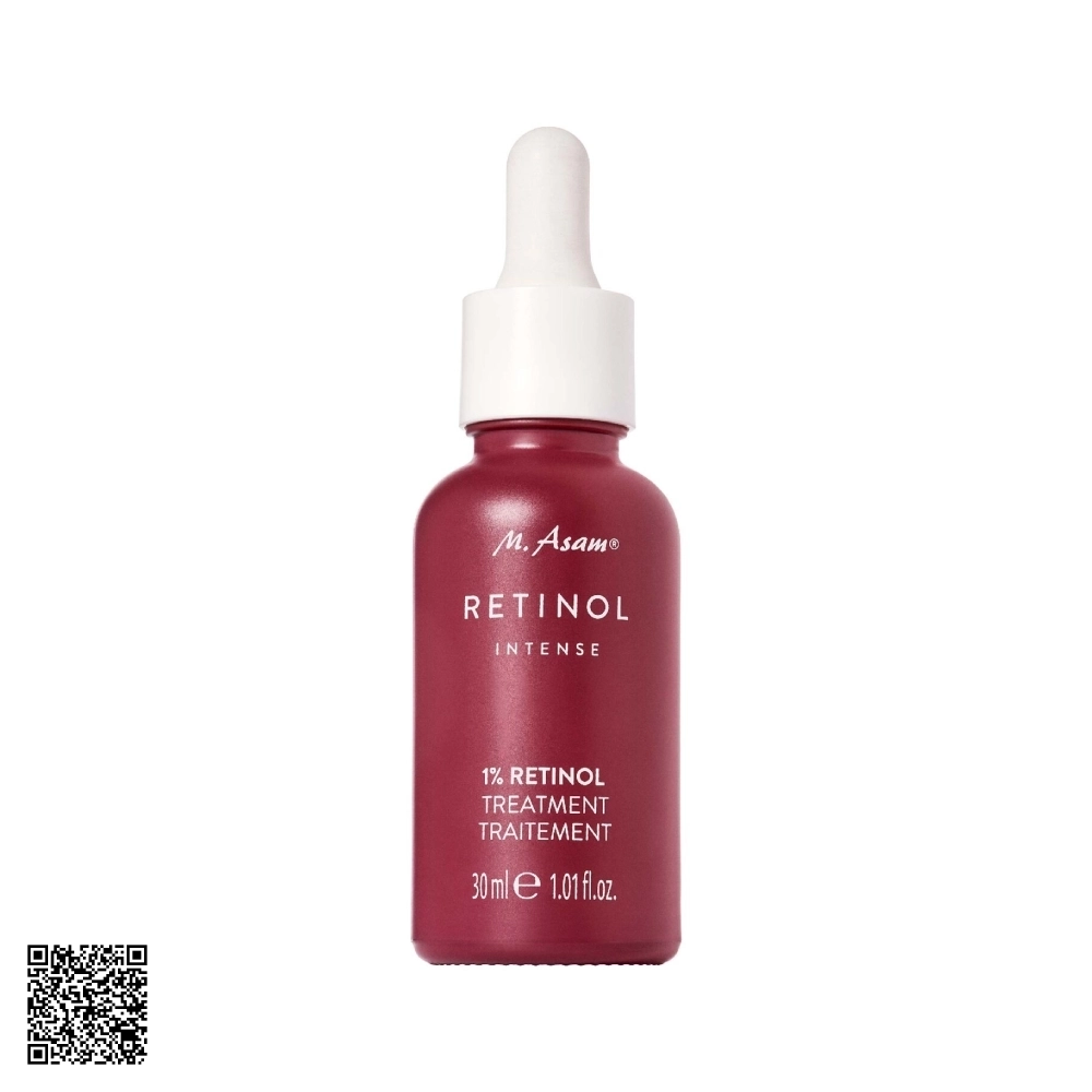 Tinh Chất Retinol 1% M. Asam Retinol Intense 1% Retinol Treatment 30ml