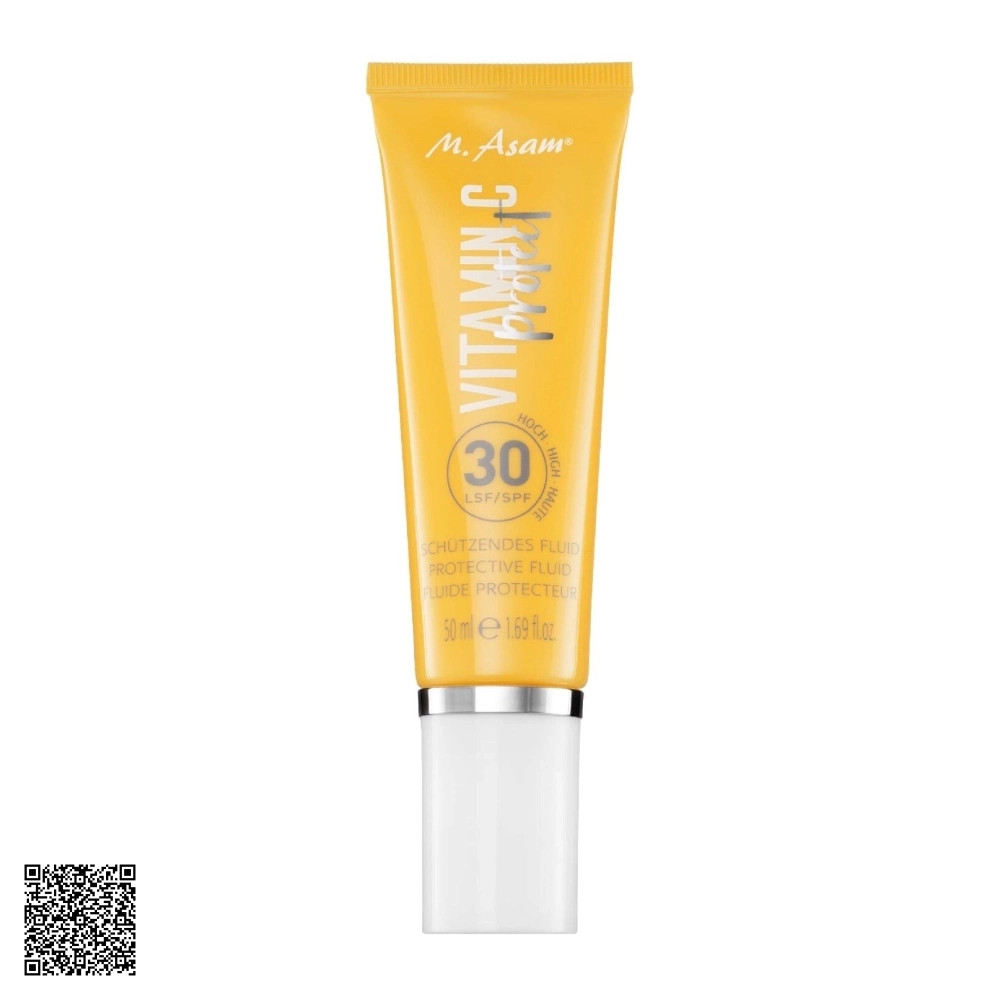 Sữa Dưỡng Làm Sáng Da Vitamin C Tích Hợp Chống Nắng SPF 30 M. Asam Vitamin C Protect Protective Fluid SPF30 50ml