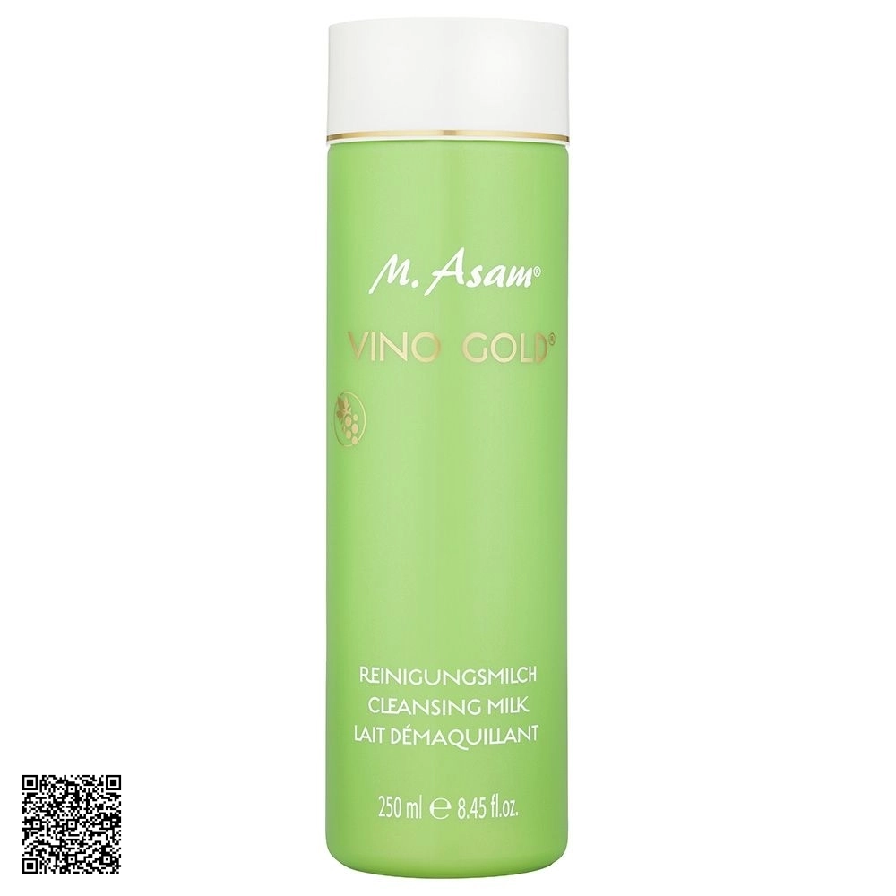 Sữa Rửa Mặt Không Tạo Bọt Chống Oxy Hoá M. Asam Vino Gold Balancing Cleanser 250ml