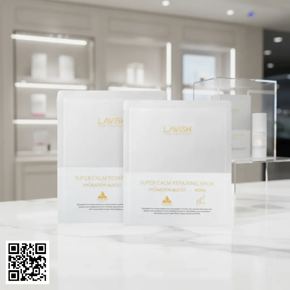 Mặt Nạ Truyền Dẫn Tế Bào Lavish H Baby Super Calm Repairing Mask PRDN Từ Hàn Quốc