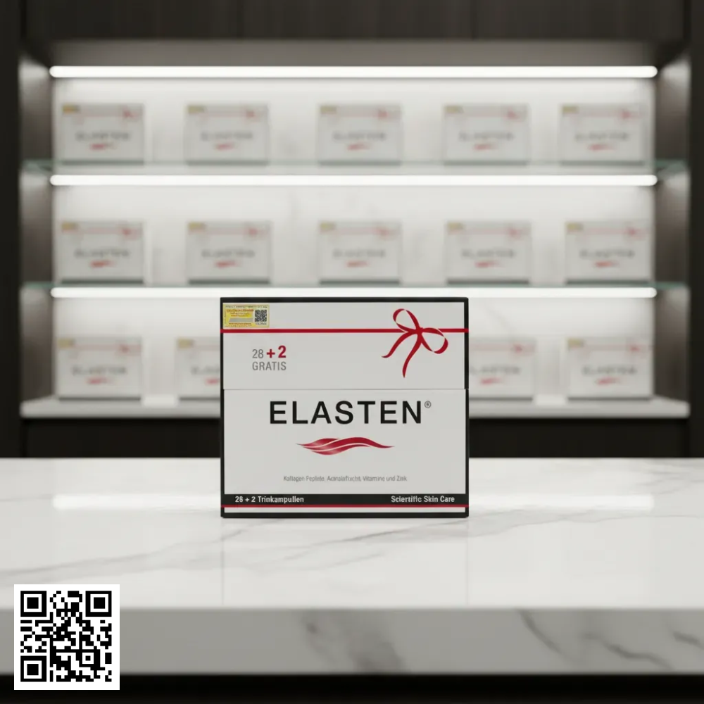 Nước Uống Collagen Elasten Scientific Skin Care Từ Đức Hộp 3ml x 30 Ống 