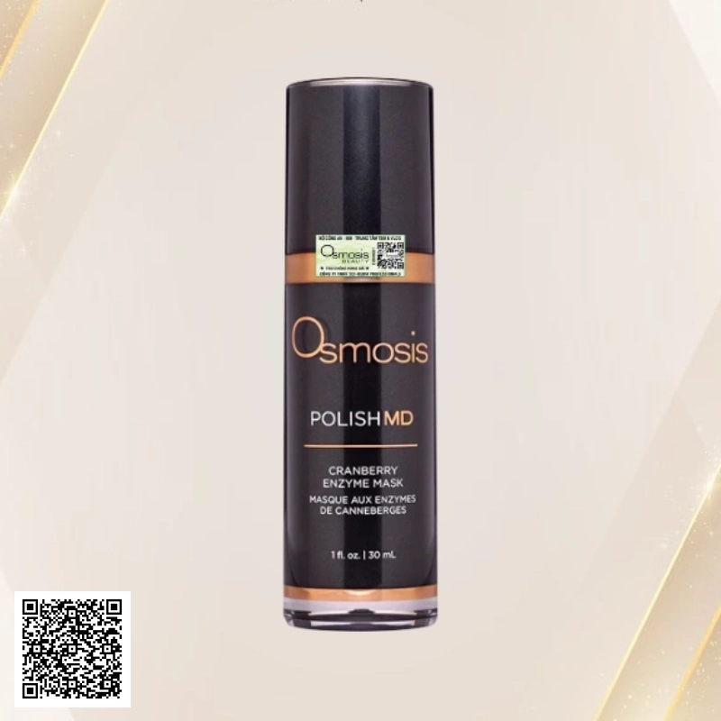 Mặt Nạ Enzyme Tẩy Tế Bào Chết MD Osmosis Polish MD Cranberry Enzyme Mask Từ Mỹ 30ml