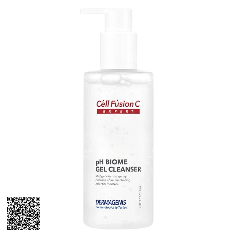 Gel Rửa Mặt Làm Dịu & Tăng Cường Hàng Rào Bảo Vệ Da Cell Fusion C Expert Dermagenis pH Biome Gel Cleanser từ Hàn Quốc 210ml