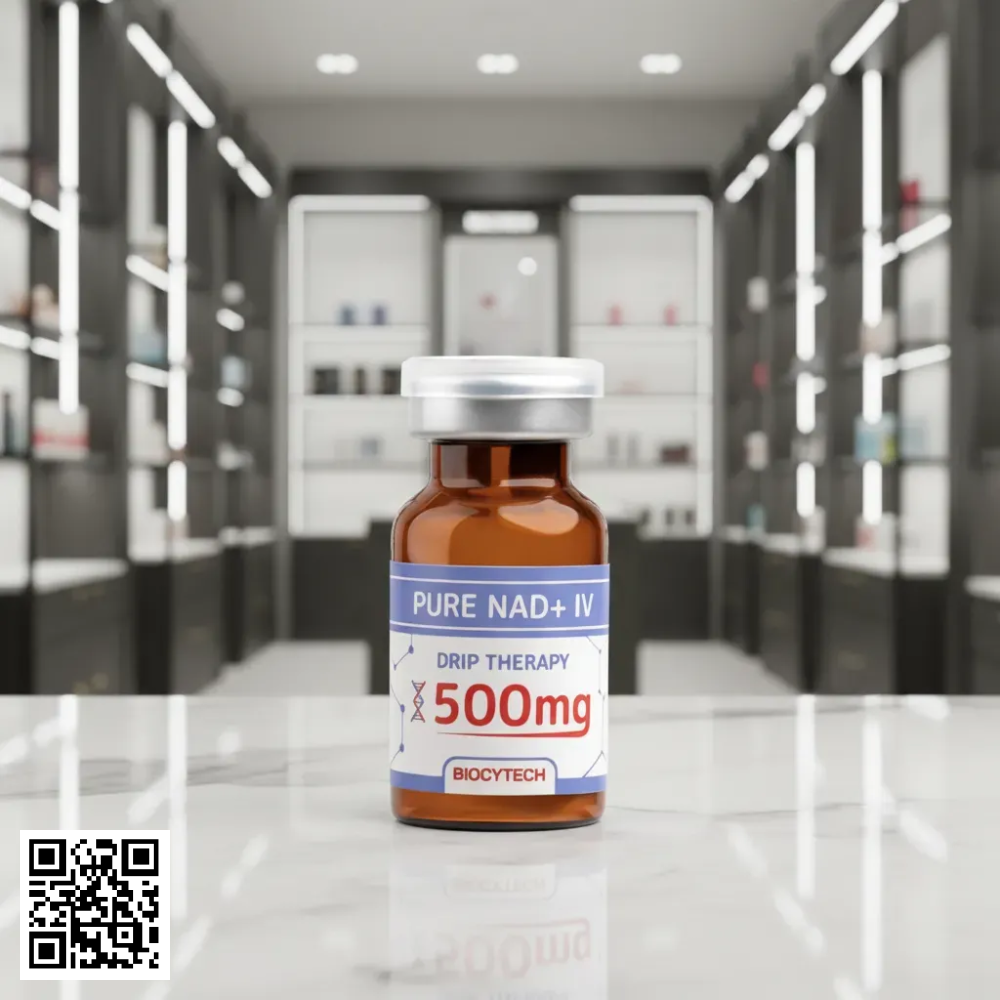 PURE NAD+ IV Drip Therapy 500MG Biocytech Truyền Tĩnh Mạch Cao Cấp 1  lọ  Từ Nhật Bản