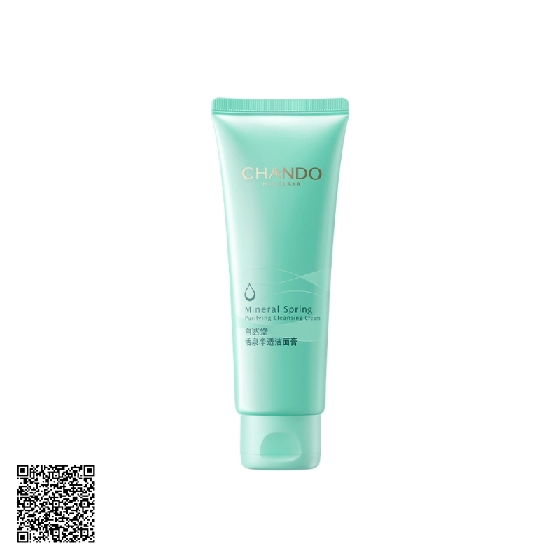 Kem Làm Sạch CHANDO Himalaya Mineral Spring Purifying Cleansing Cream Cấp Ẩm Chuyên Sâu 125g Từ Trung Quốc