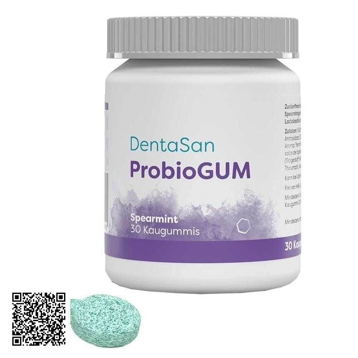 Viên Nhai Lợi Khuẩn Dentasan ProbioGUM Hộp 30 Viên Từ Đức