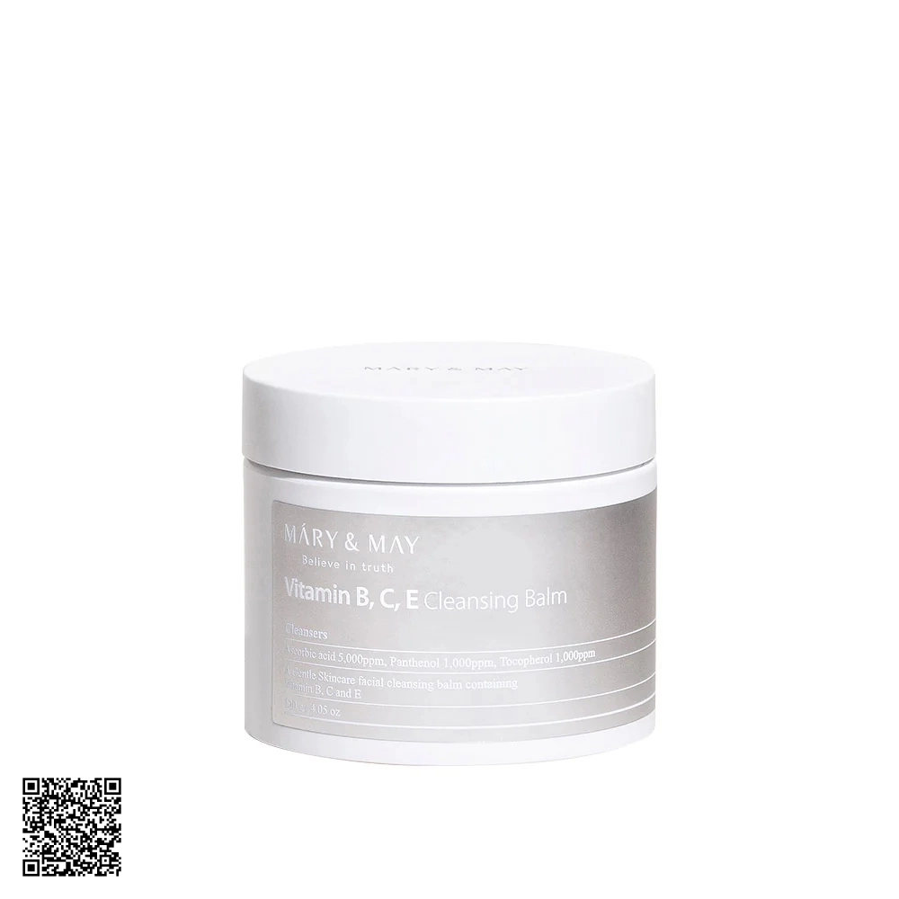Sáp Tẩy Trang Mary&May Vitamin B, C, E Cleansing Balm Hàn Quốc 120g