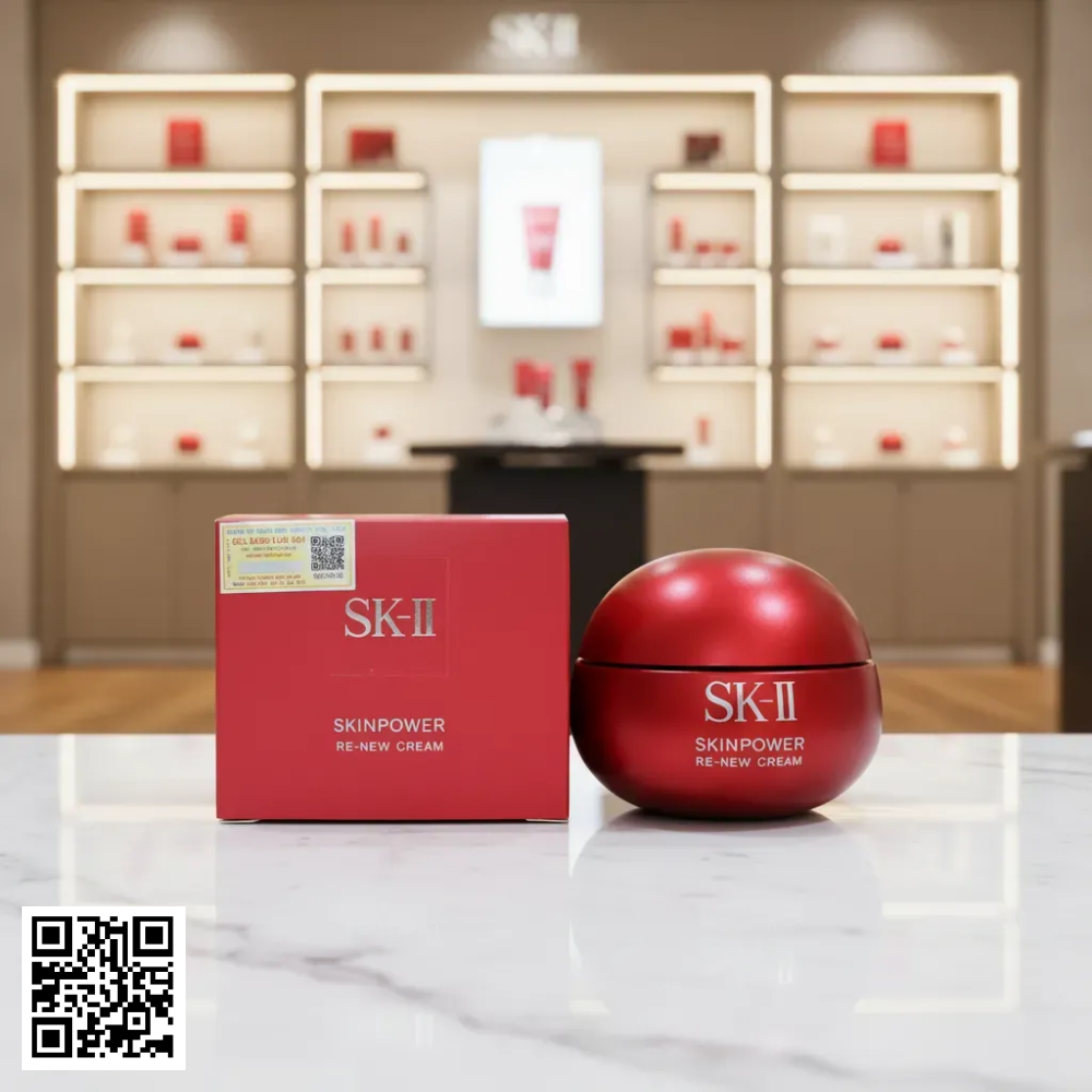 SK-II SkinPower Re-New Cream Kem Dưỡng Chống Lão Hoá Nhật Bản 80g 