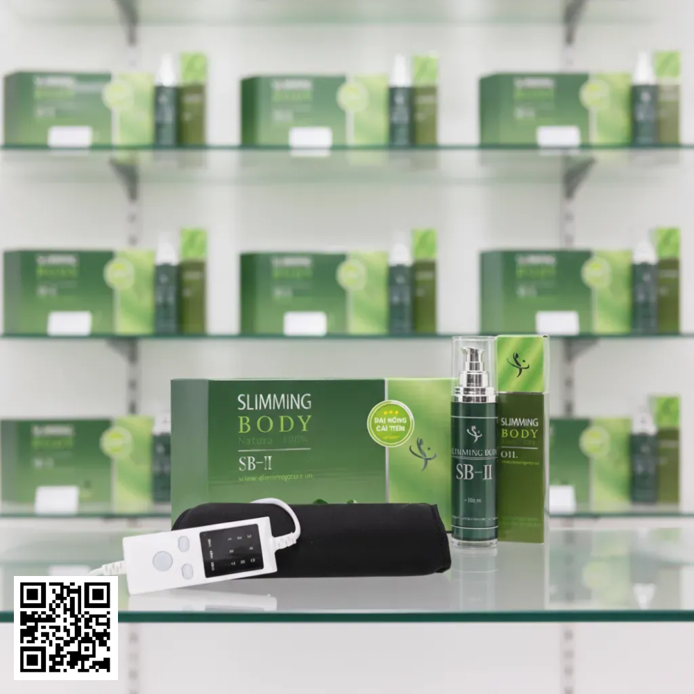 Bộ Ủ Nóng Tan Mỡ Slimming Care Slimming Body SB-II Từ Việt Nam 4 Món