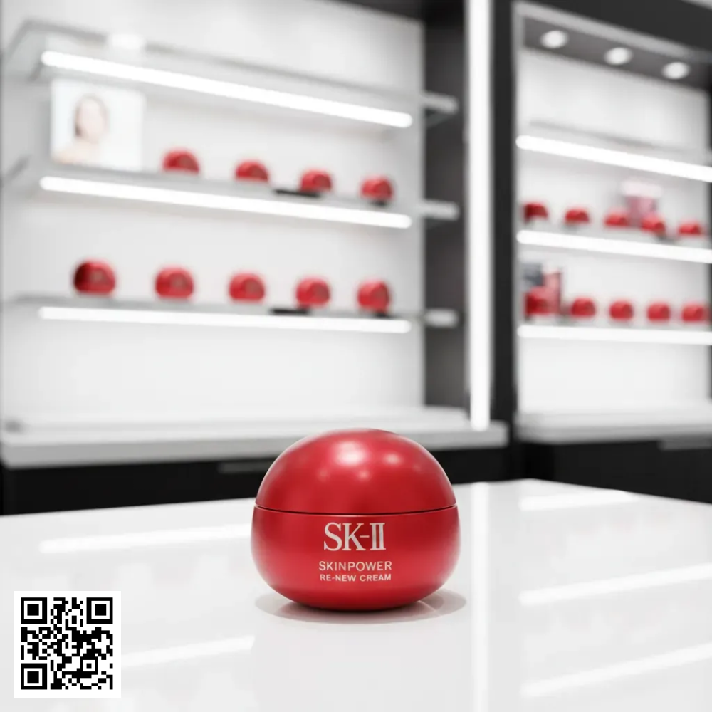 SK-II Skinpower Re-new Cream Kem Dưỡng SK-II Dưỡng Ẩm Chống Lão Hóa Trắng Da Nhật Bản 80g