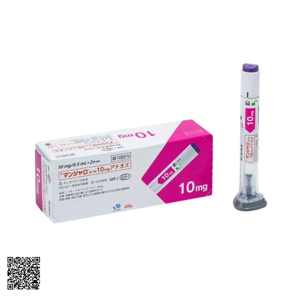 Bút Tiêm Giảm Cân Mounjaro GLP-1 Tirzepatide 10MG Từ Nhật Bản