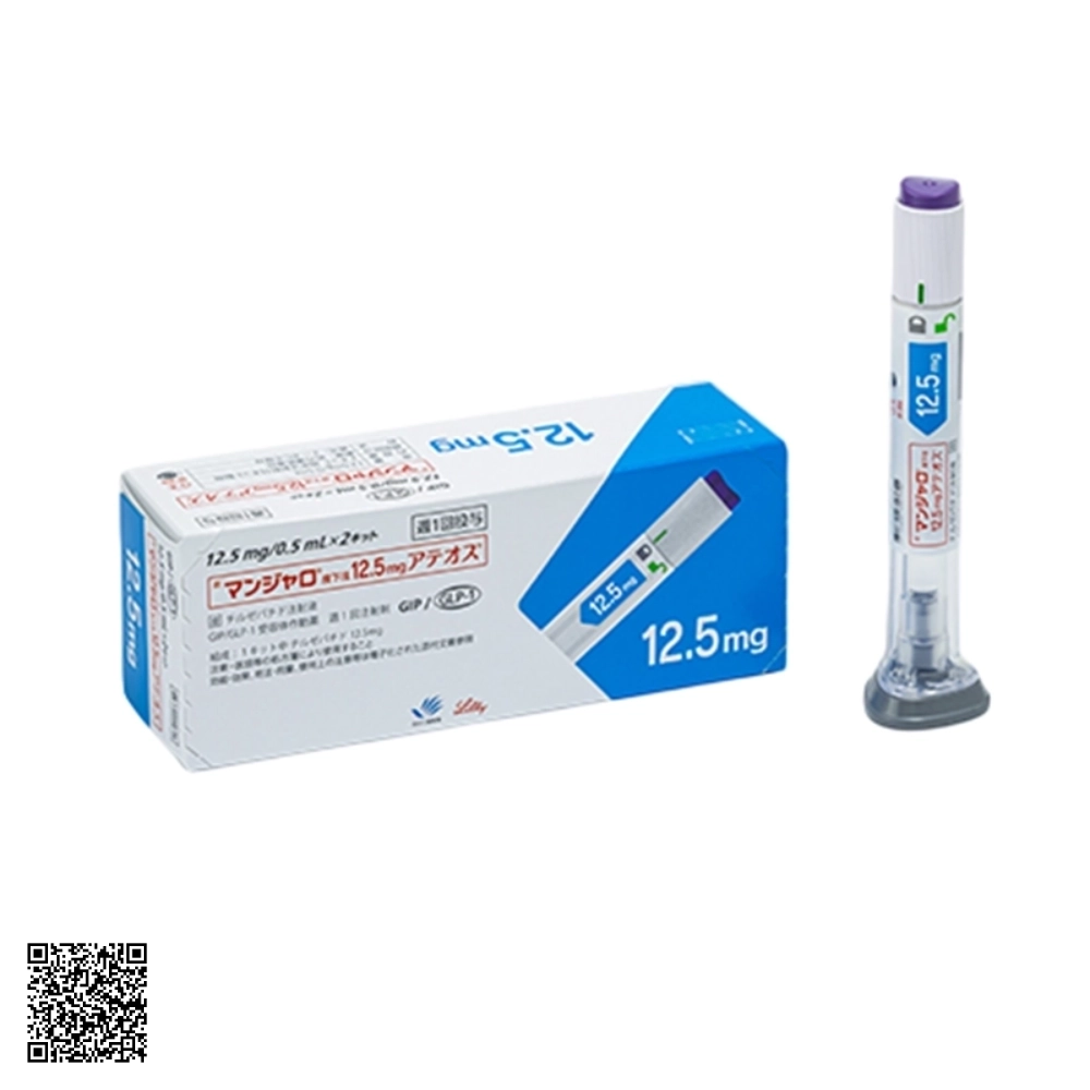 Bút Tiêm Giảm Cân Mounjaro GLP-1 Tirzepatide 12.5MG Từ Nhật Bản