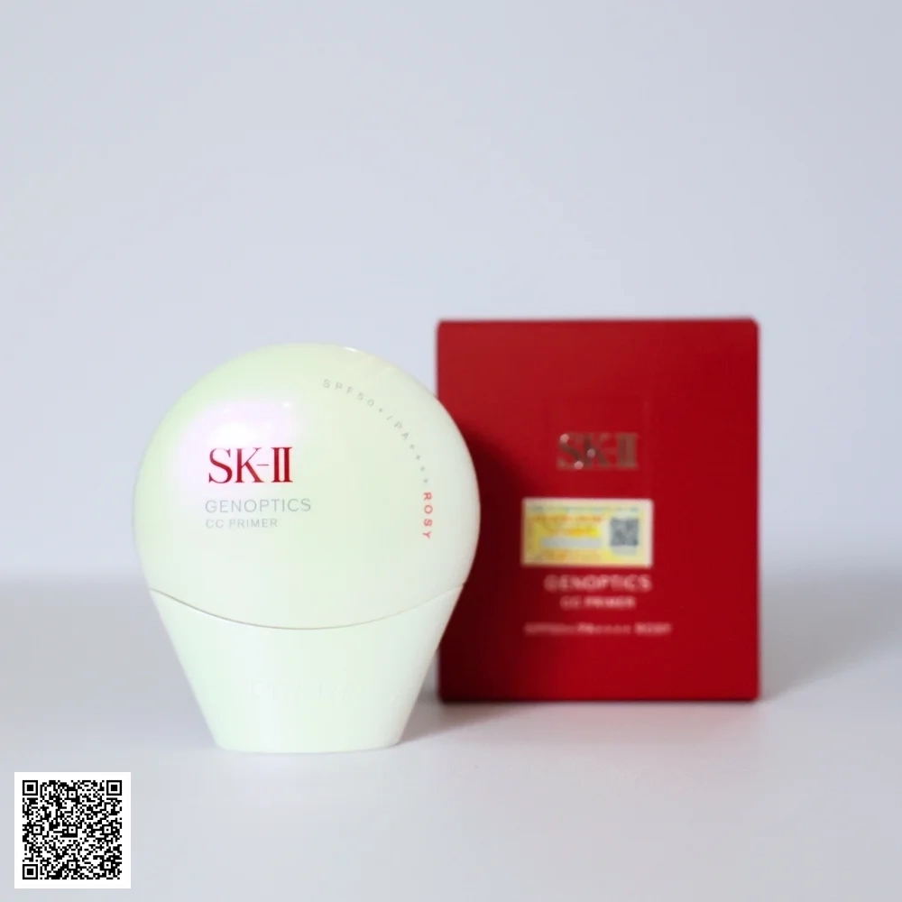 Kem Chống Nắng Trang Điểm SK-II GenOptics CC Primer SPF50+/PA++++ Rosy Nhật Bản 50g